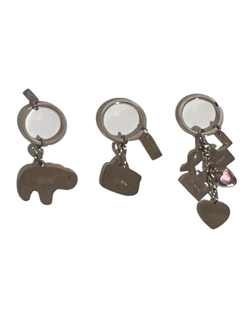 Coach keychains Cancer awareness, pink elephant, pink mini bag ballon - Picture 13 of 13